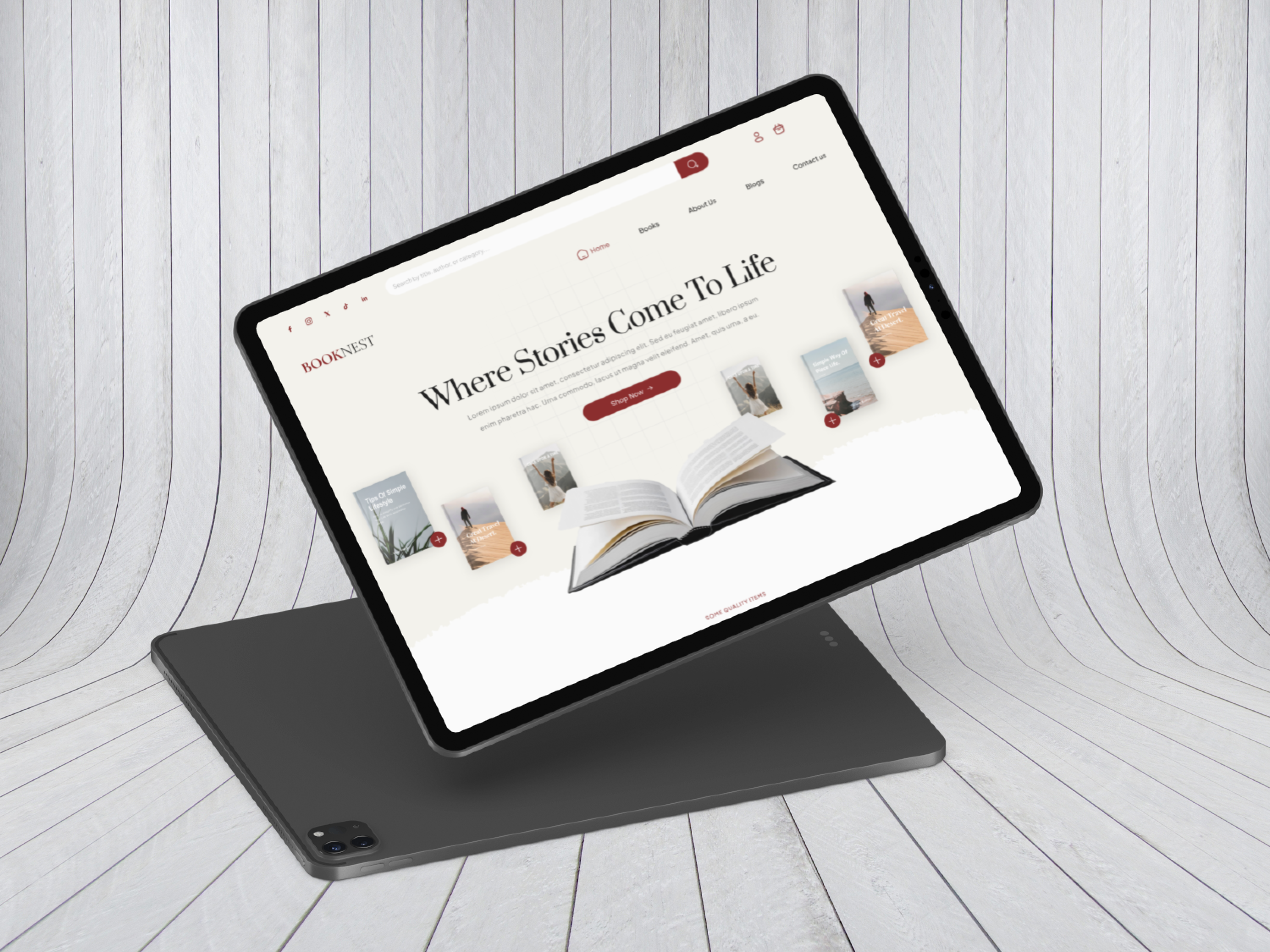 BookNest Slide 1